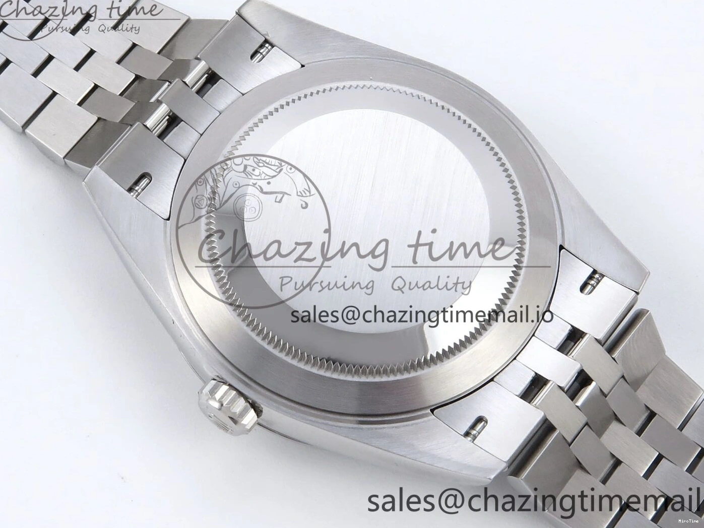 MiroTime 0320 DateJust 126334 41mm Clean 1:1 Best Edition 904L Steel Gray Stick Dial on Jubilee Bracelet VR TravelReady 895